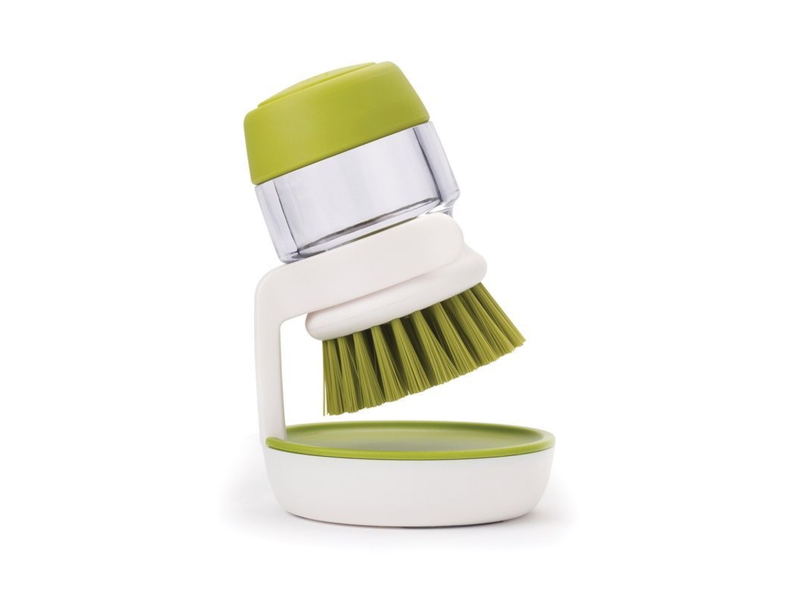 2026 escobilla de Cocina Rellenable Con Dispensador de Jabón Y Soporte para Secado Natural