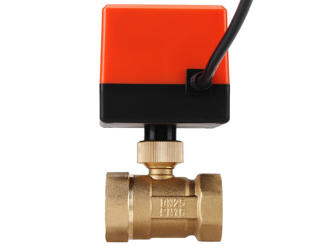 Válvula Elétrica De Esfera Em Latão Laxiscreed 220v, 2 Vias, 1.6 Mpa, Alimentação Ac