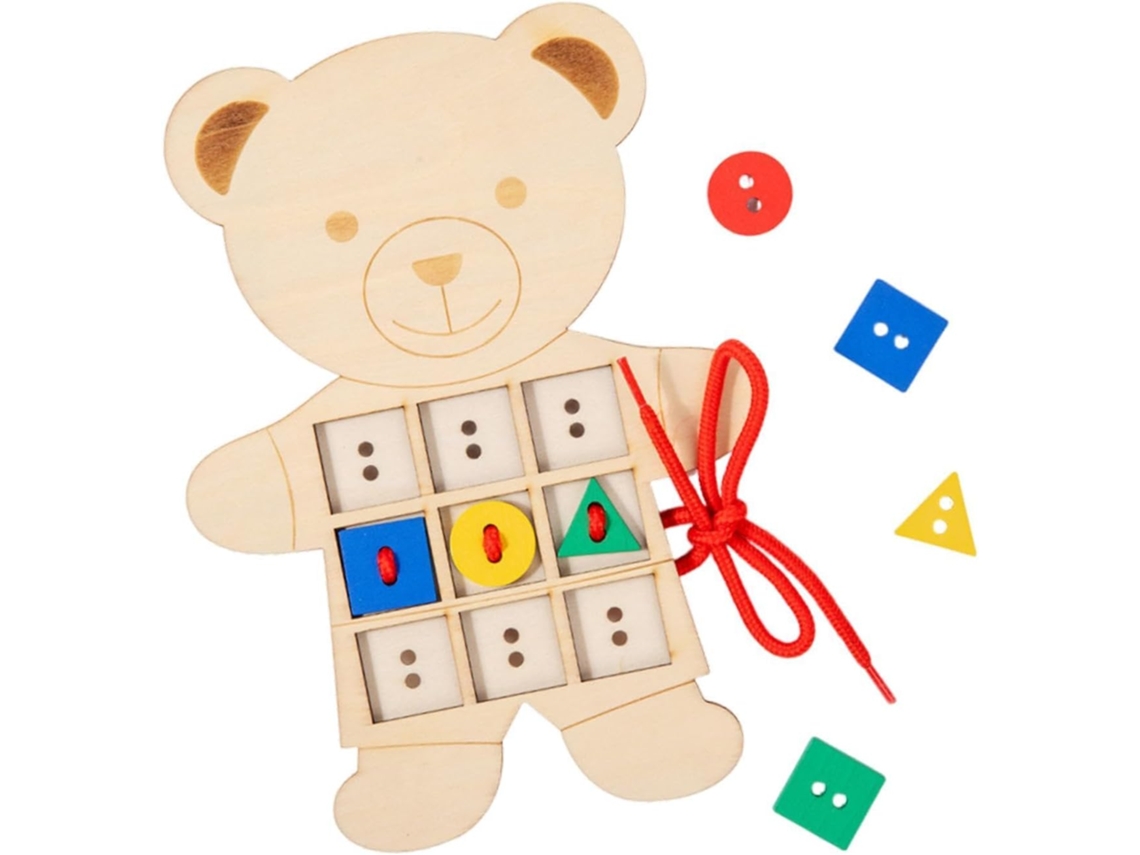 Quebra-cabeça De Animais Em Madeira, Brinquedo Cognitivo Para