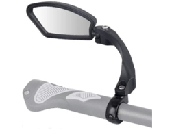 Espelho Retrovisor Para Bicicleta, Ajustável 360°, Lente De Vidro Hd, Resistente A Impactos, Para Guidões 21-23mm Izquierda