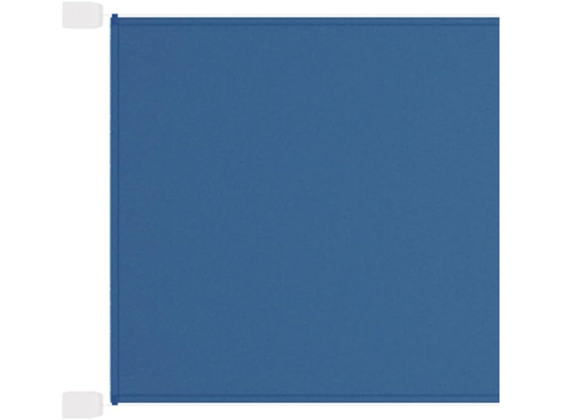 Guarda-sol De 100 X 800 Cm Em Poliéster Azul Para Pátio, Terraço