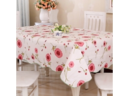 KOFIHETY Toalha De Mesa Retangular Para Interior E Exterior, Tecido Floral Primavera/verão