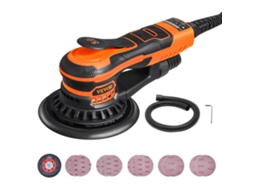 Lixadeira orbital aleatória VEVOR 6 velocidades 255 x 150 x 110 mm 4000-10 000RPM
