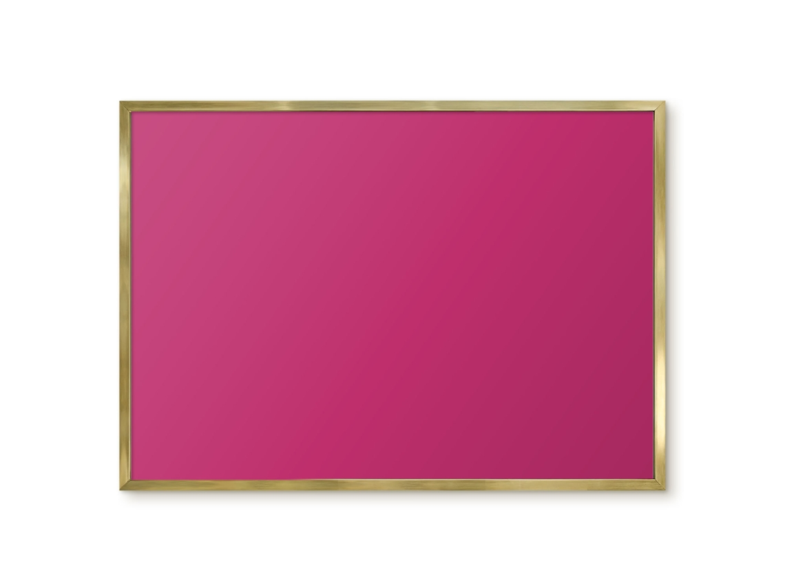 Magnetic Glass Board Neutral Brown For The Hall Espelharte (70x50 Cm)