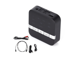 Aetheria transmissor e Receptor Bluetooth 5.0 Apt x Hd Sem Fio com Controle App para Áudio e Vídeo
