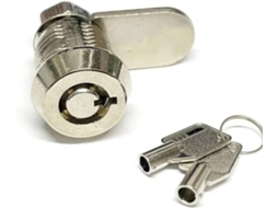 Mini Cinet Fechadura Tubular De Liga Zinco Para Caixa Postal Atm, Vitrine, Caixa De Luz, Caixa De Correio Mms124 G 1 Peça