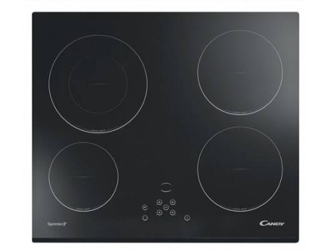 Placa de Vitrocerâmica CANDY CH-642-B (Elétrica - 59 cm - Preto)