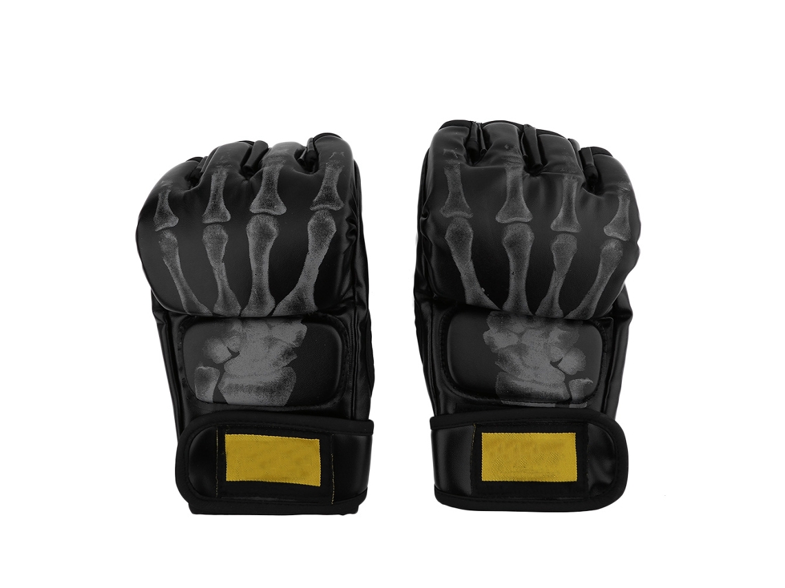 2026rebe-guantes De Lucha Mma Boxeo Sparring Com Bandagens De Mão Para Esportes Media Palma