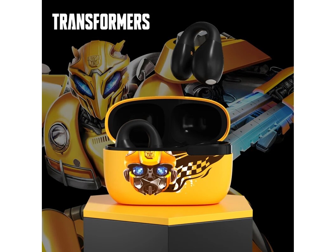Fones de Ouvido Sem Fio, Bluetooth 5.3 Tws, Intra auriculares, Cancelamento de Ruído MDUG (amarelo)