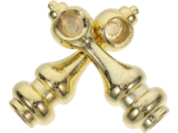 Conector Para Corrimão De Adega, 2 Peças, Pequeno, Decorativo, Ferragem Para Proteção, Acessórios De Metal Para Móveis