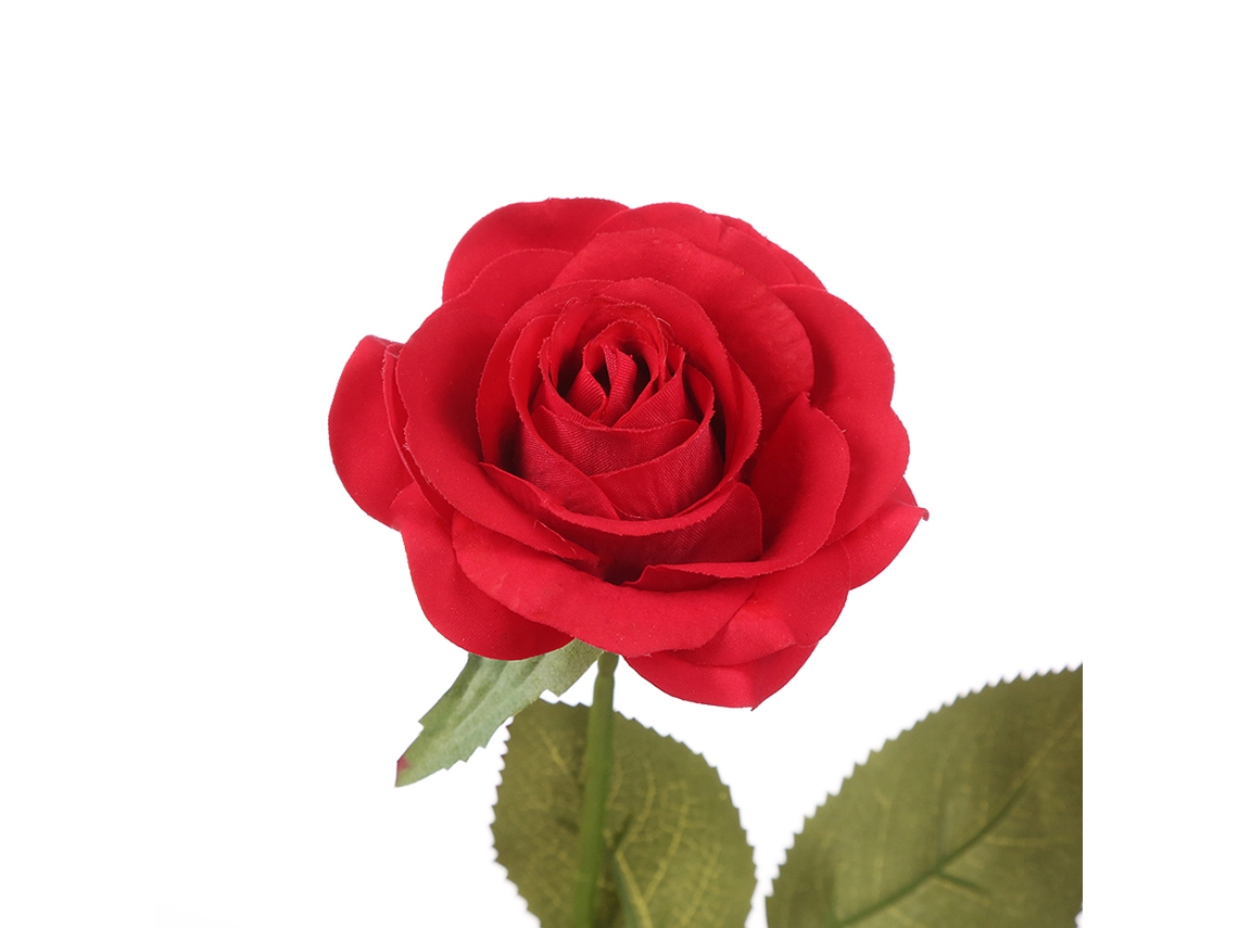 Decoração de Rosa Simulada com Capa de Vidro e Luz Led Romântica Presente Aniversário Natal | S/MARCA