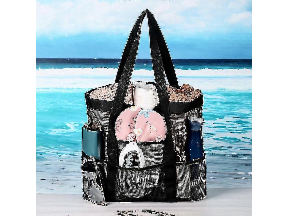 Bolsa de Praia AQUAFORGE de malha impermeável, resistente à areia