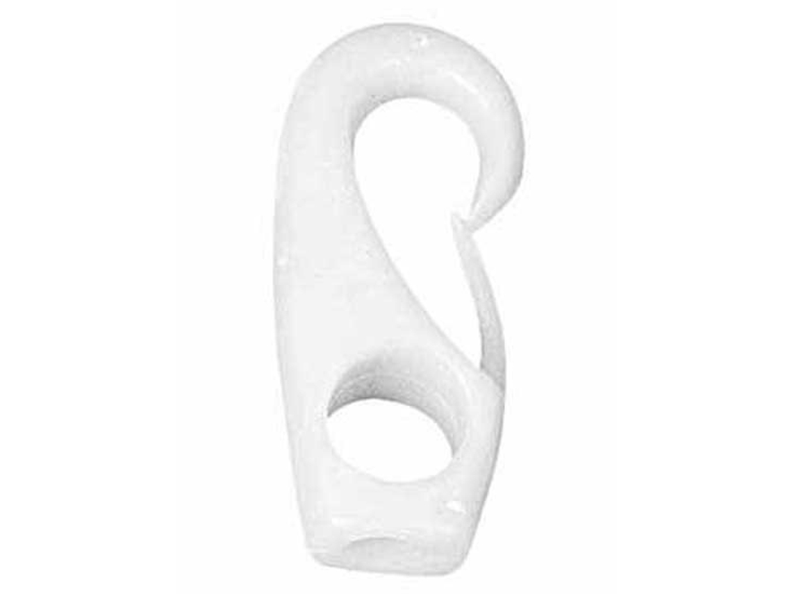 Mosquetão Polyamide Eye Branco 8 Mmplastimo