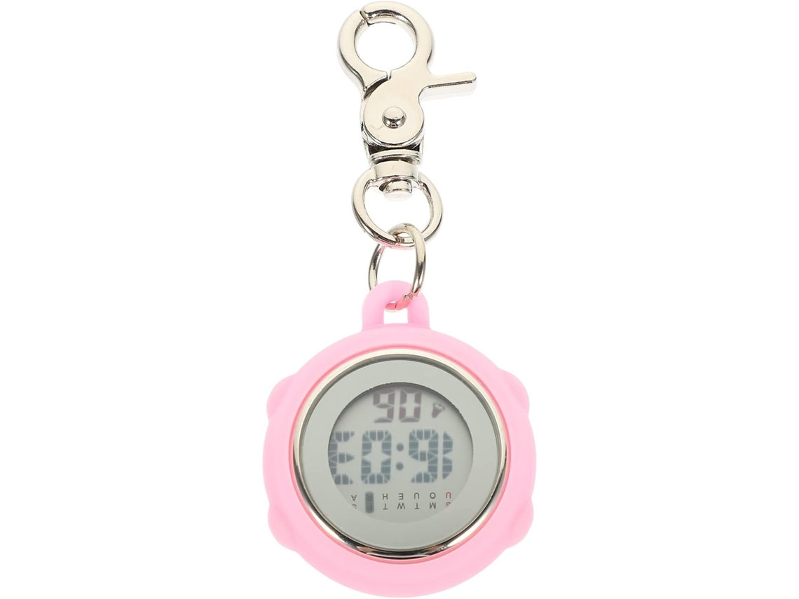 Chaveiro Relógio Bolso Enfermeiras Argola Mecanismo Precisão Design Simples Elegante Ideal Rosa Dia GOKOCO