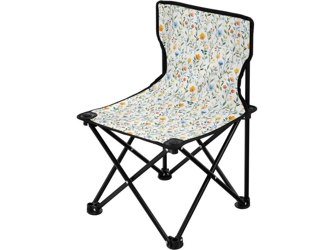 Cadeiras de Camping Alipis em Ferro, Tecido, Pe Dobrável portátil resistente para Camping S/MARCA