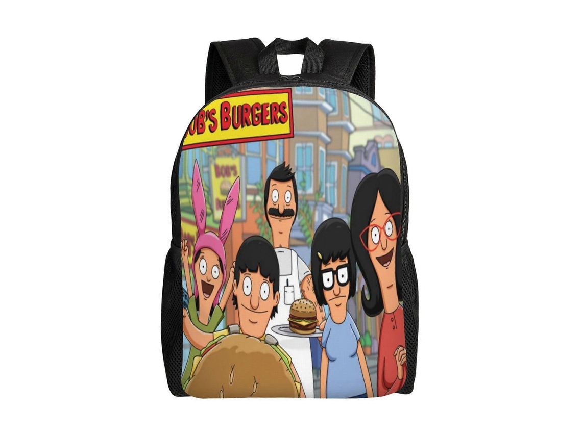 Mochila De Estudante Bobs Burgers W336, Durável E Leve, Alça De Ombro Impermeável E Respirável J336 Olysi Shop