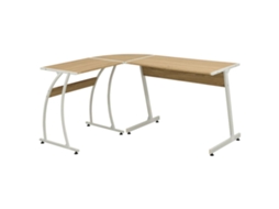 Vidaxl Mesa De Canto Em Forma De L Preto