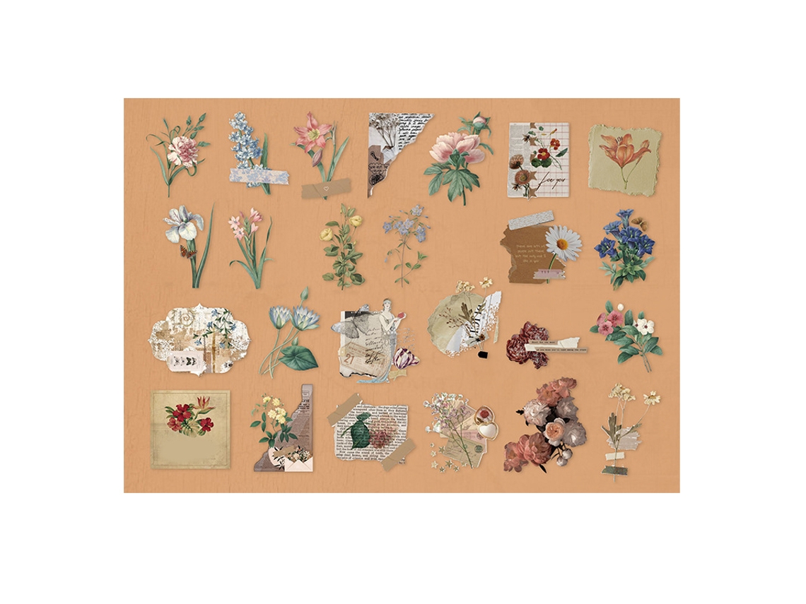 Adesivos decorativos para copo de água com padrão único, escrita visível e durabilidade para DIY S/MARCA