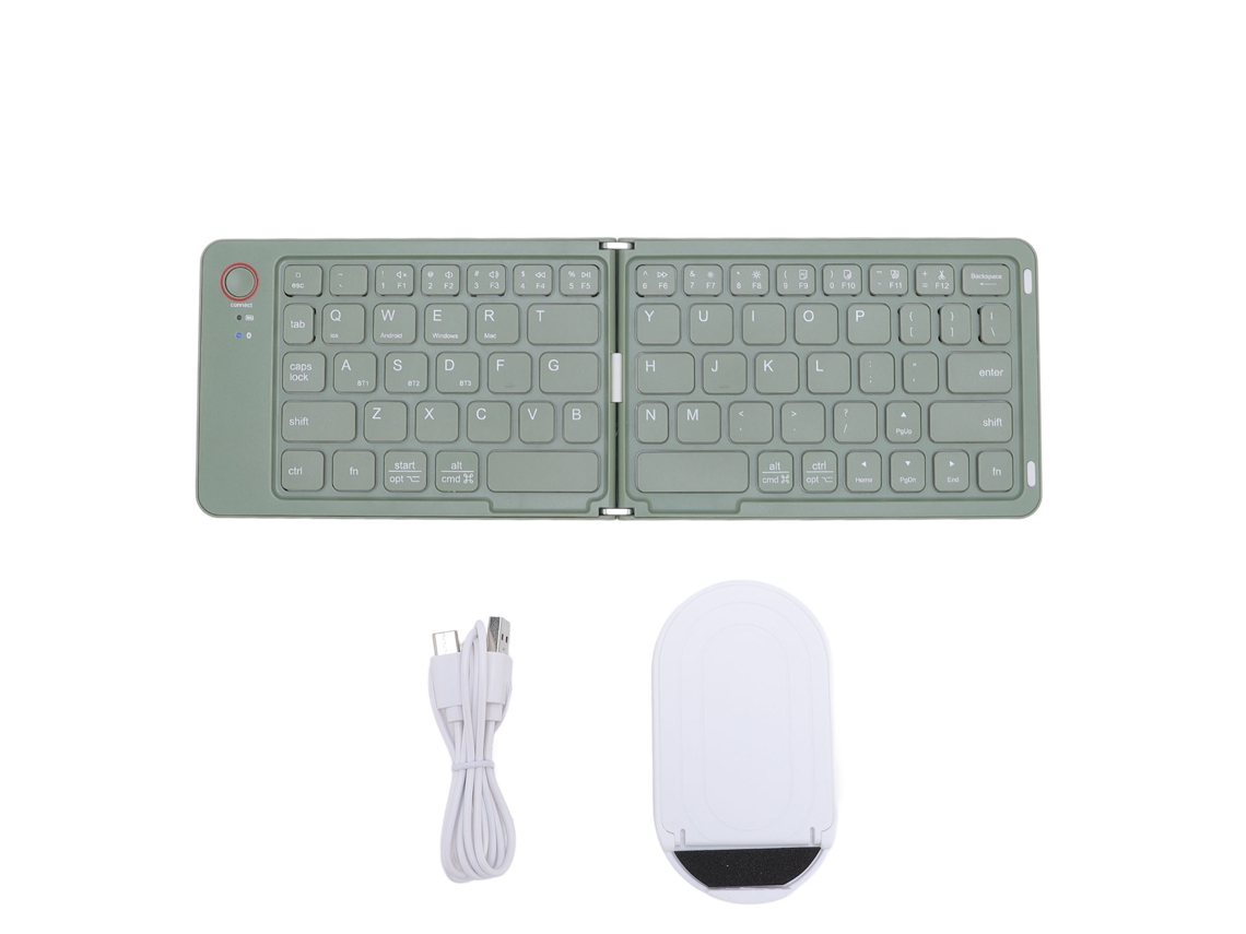 Teclado Bluetooth Plegável Recarregável Portátil LAXISCREED