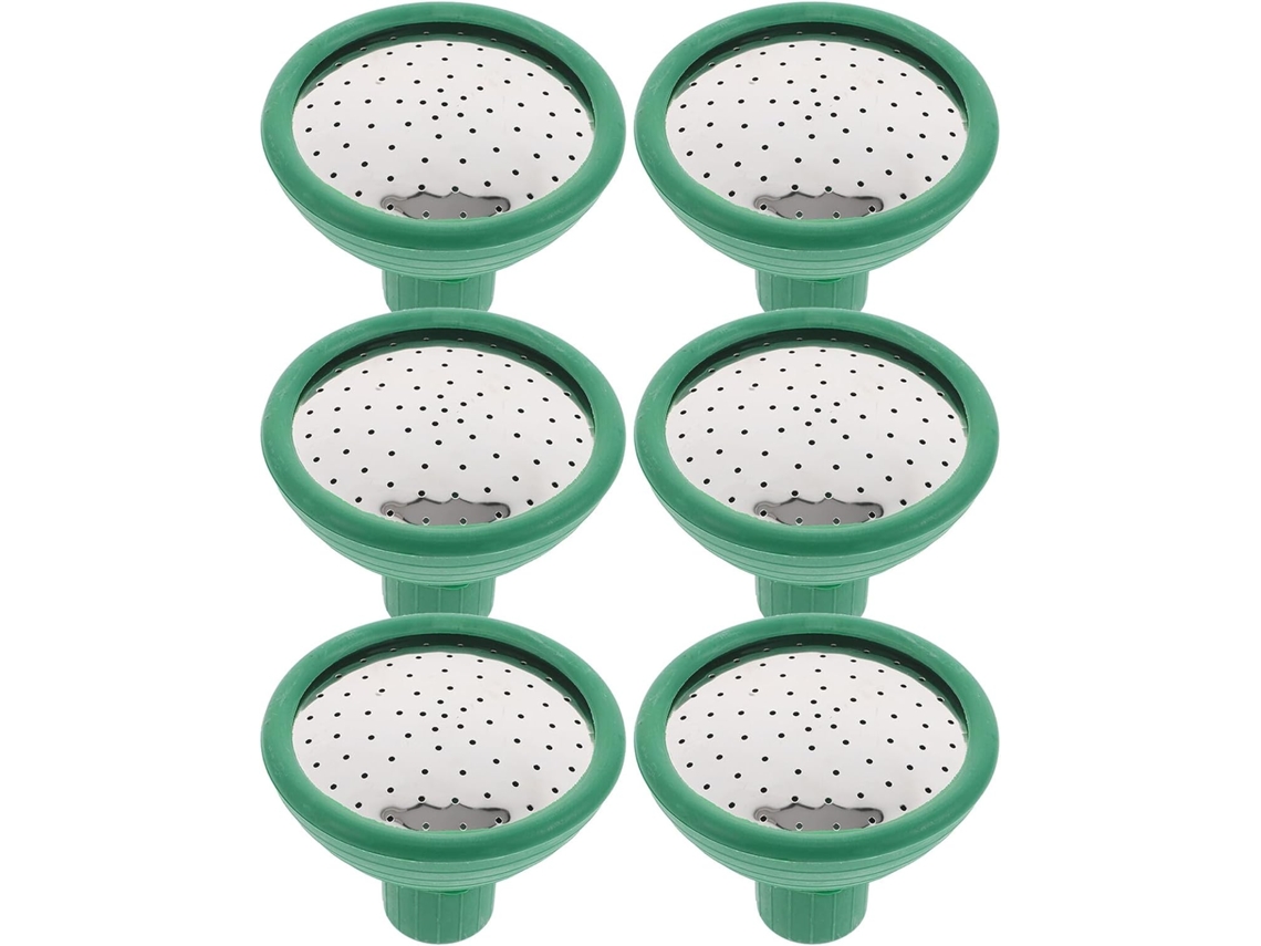 Conjunto De 6 Bicos Irrigação Ajustáveis Em Plástico Para Jardim,