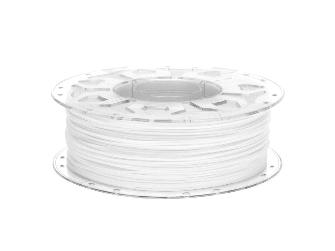Filamento Pla 1.75mm Para Impresora 3d De Baja Contracción Y Alta Resistencia Blanca