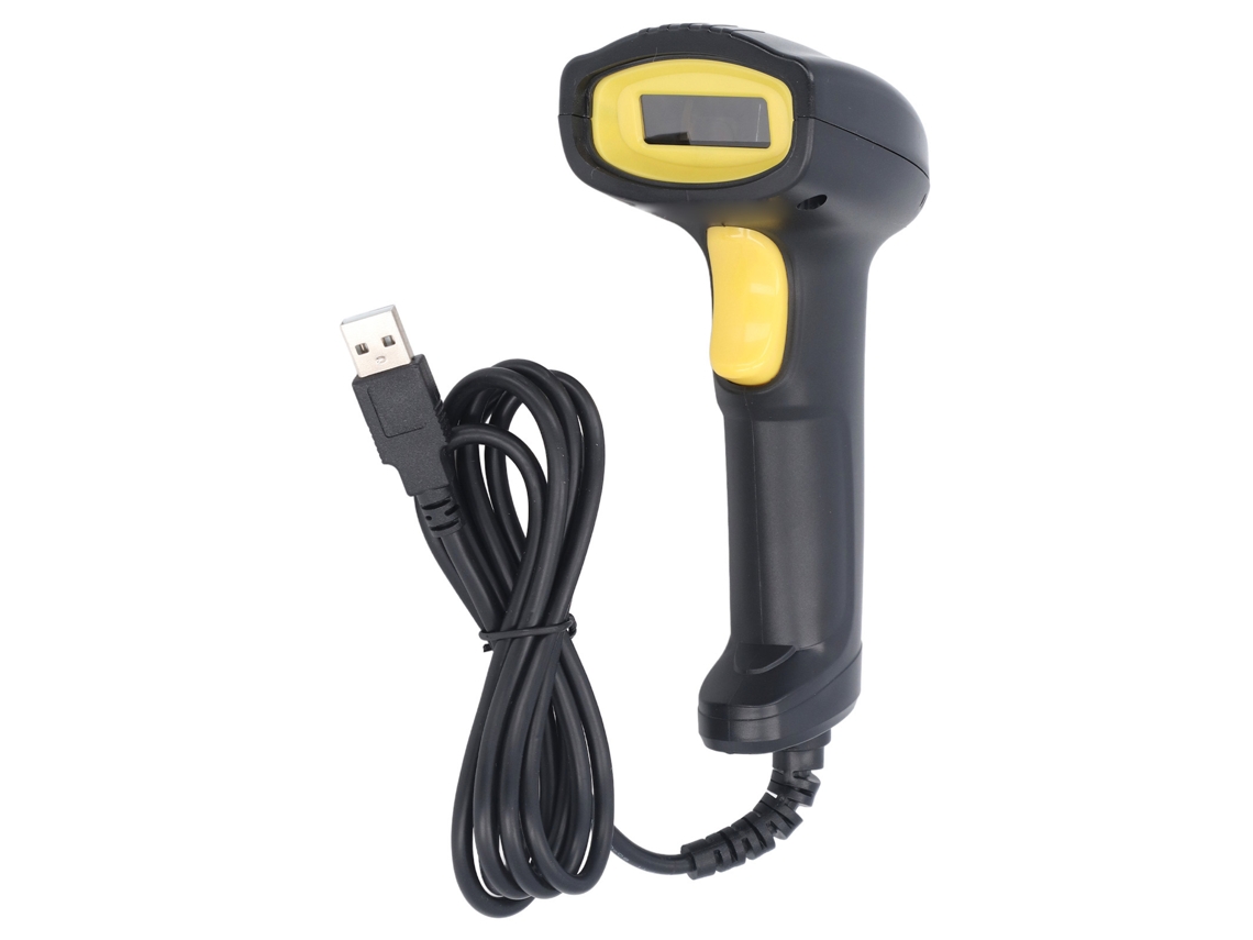 Scanner de Código de Barras 1d 2d Manual com Fio Usb para Supermercado Loja Varejo | S/MARCA