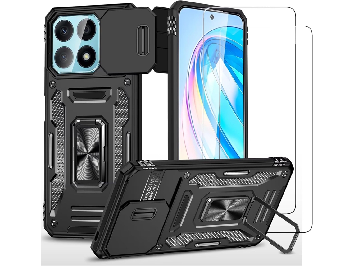 Capa Proteção Carro Câmera Para Honor, Huawei Huawei Honor X8a Hongwe. Magnética Verde