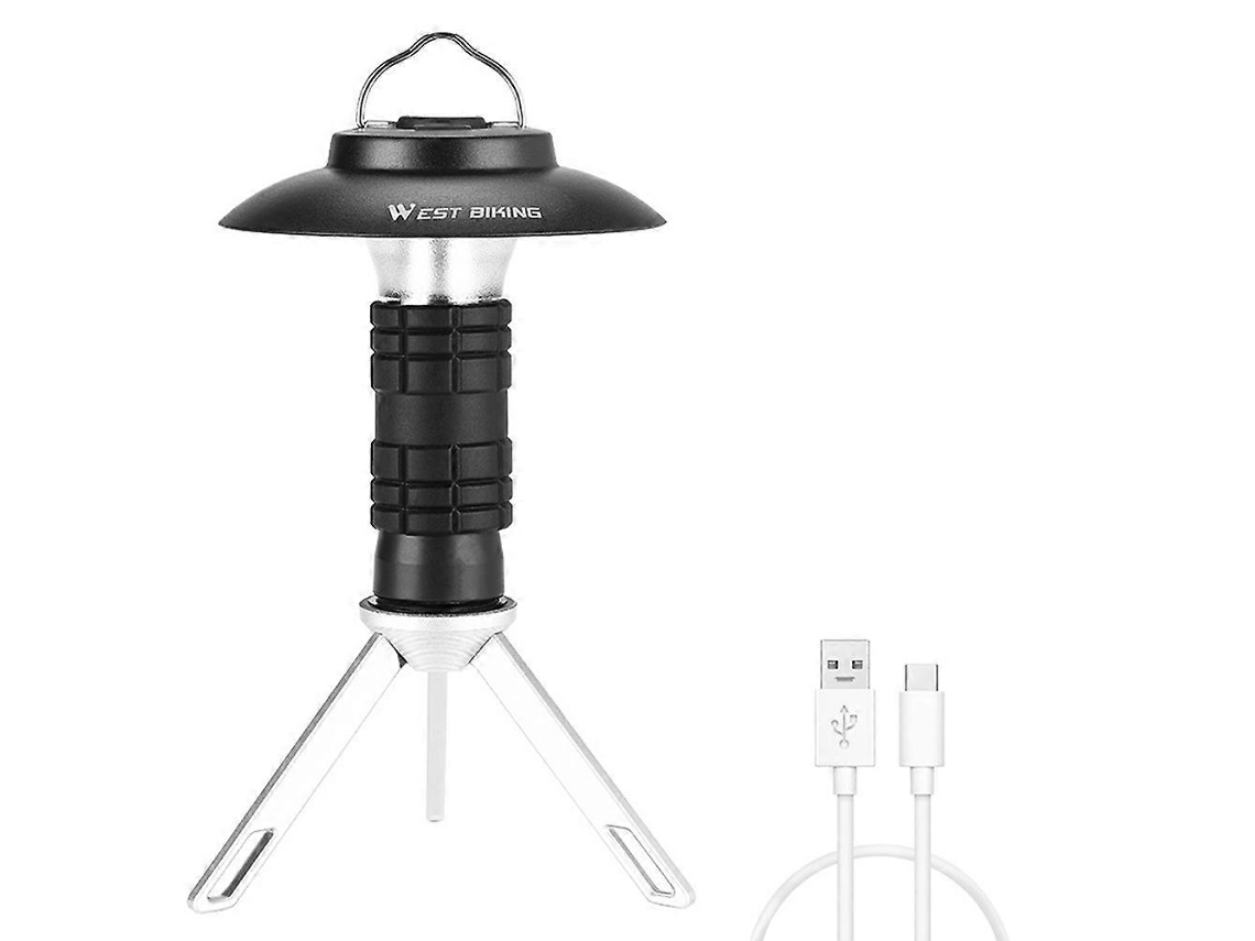 Lanterna De Acampamento Retrô, Ip44 À Prova Dágua, Recarregável, Iluminação 360° Olysi Shop