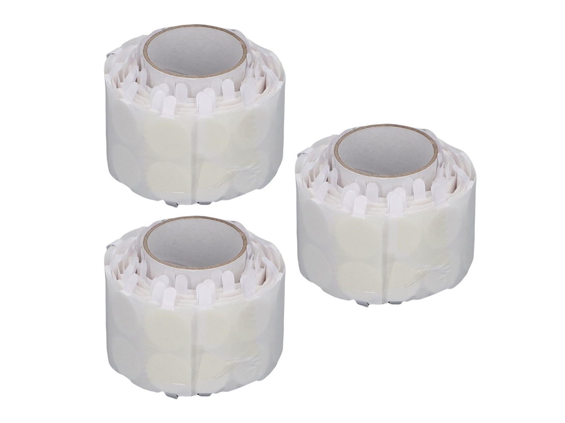 300pcs Adesivo De Pavio De Vela Duas Faces Em Forma Redonda Para Fabricação De Velas
