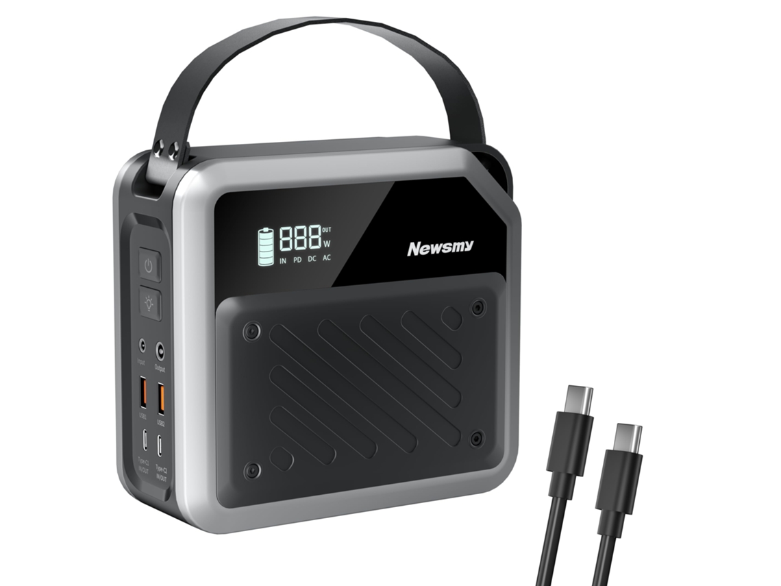 P72 Estação de Energia Portátil, 268w 72000mah Limnfepo4 NEWSMY