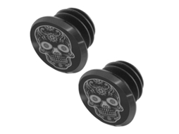 Conjunto de 2 tampas de guiador GIST Switch Skull