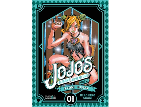 Livro Jojo Bizzarre Adventure Parte 6: Stone Ocean 01 de Hirohiko Araki (Espanhol)