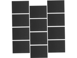 55 Folhas De Papel Para Raspar, Para Meninos E Meninas, Canetas De Pintura Criativas, Pretas E Grossas.