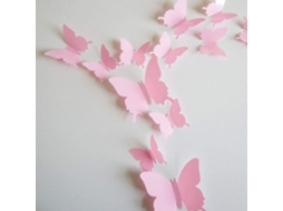 Adesivos De Parede Removíveis De Borboleta 3d Slowmoose