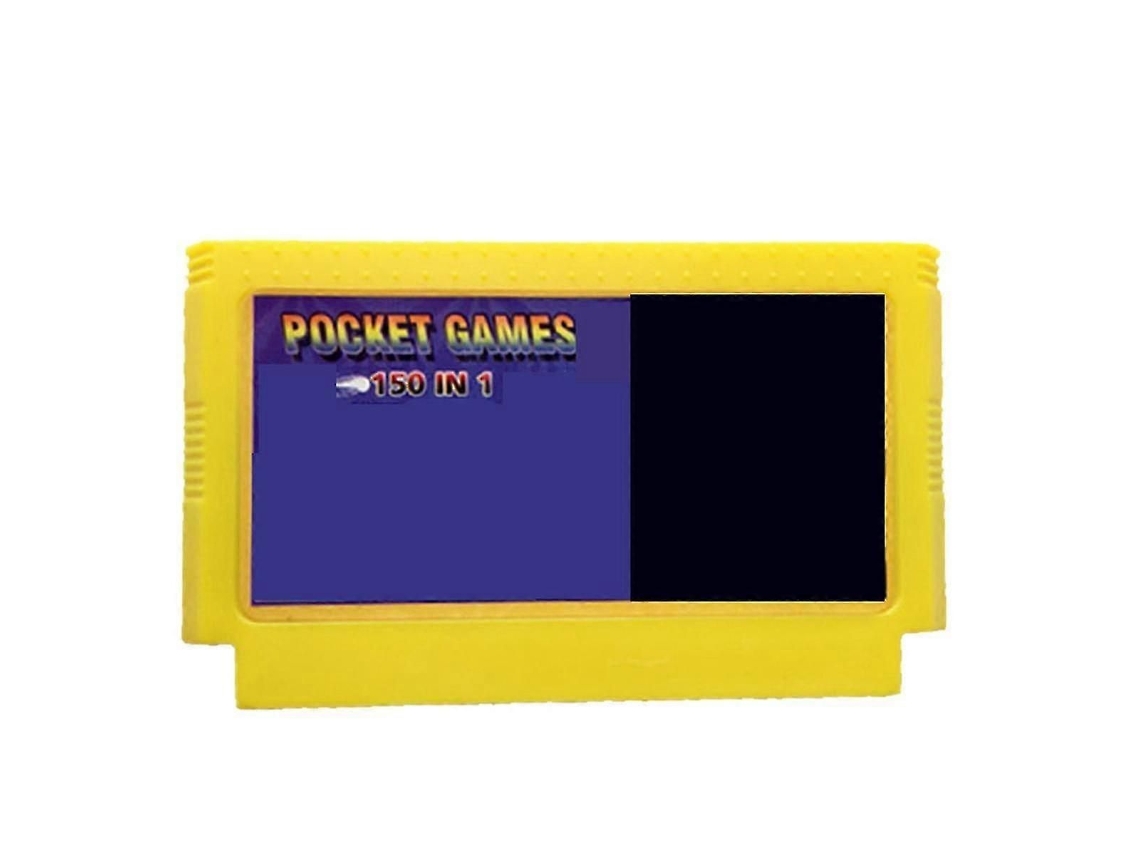 Cartão de Jogo Retrô 150 em 1 8 Bits para Famicom GOKOCO