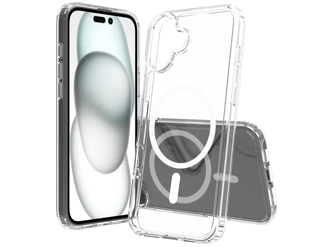 Capa Para Iphone 17 Com Proteção Air-guard E Fecho Magnético Resistente.