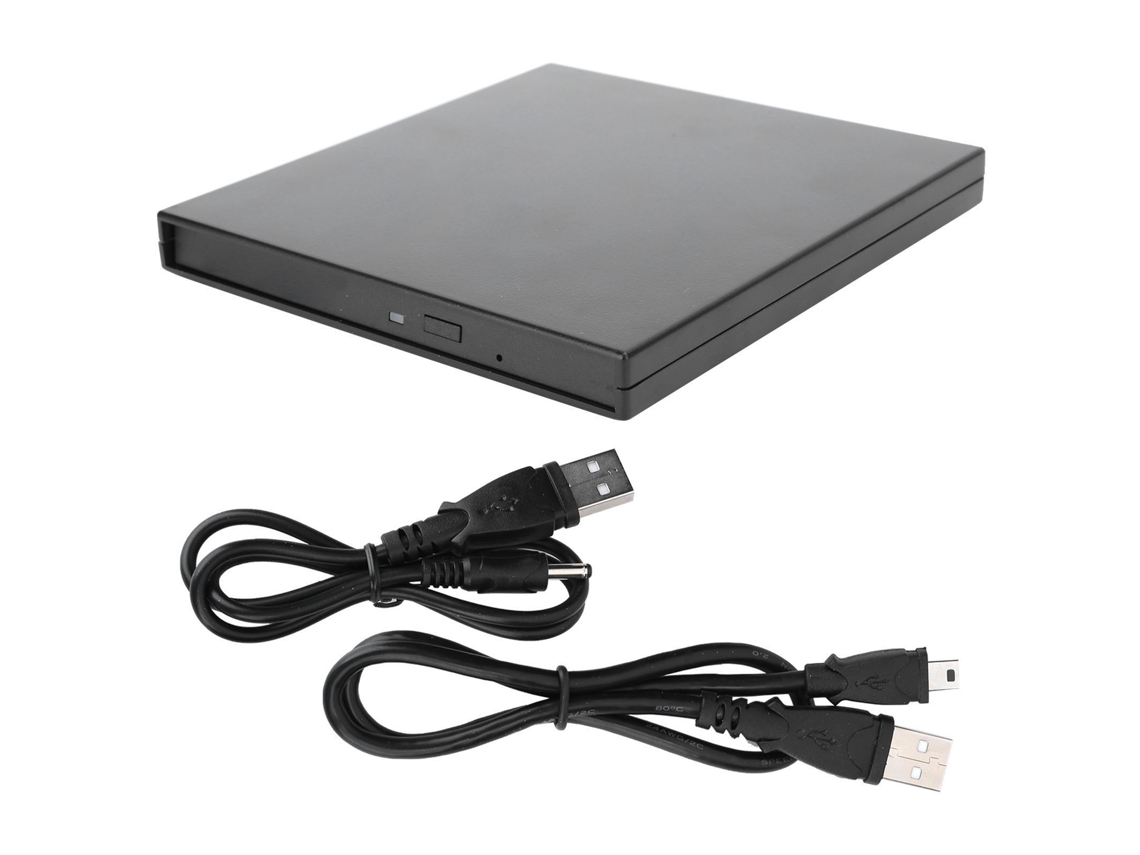 2026zentro-capa Para Unidade Óptica Externa Hard Box Sata 9.5mm Para Computador Notebook Armazenamento Preto