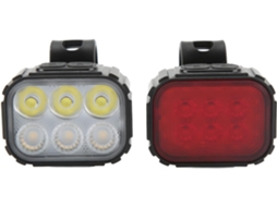 Conjunto De Luzes Para Bicicleta, Dianteiras E Traseiras