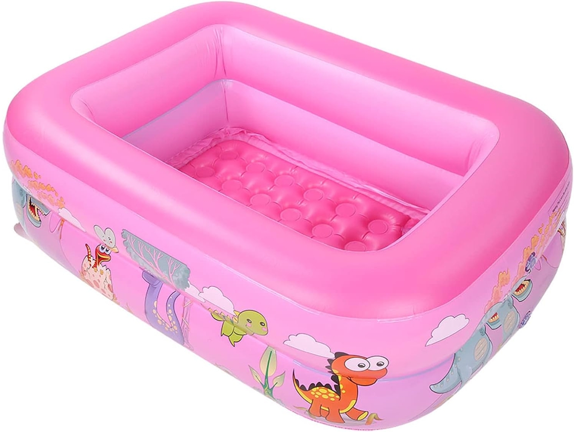 Piscina inflável infantil com estampas de desenhos animados, CHABERLU