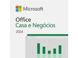 Software MICROSOFT Office Casa e Negócios 2024 (1 Dispositivo - PC ou Mac - Formato Digital)