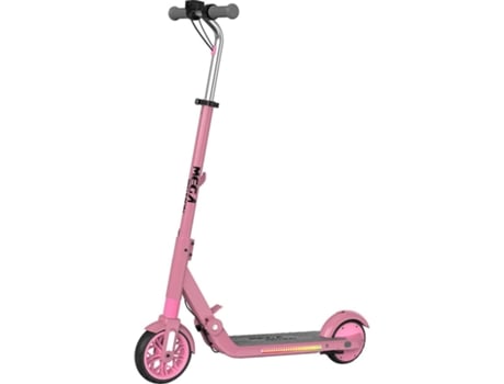Patinete elétrico infantil Mega Motion, motor de 150 W, velocidade máxima de 16 km/h, dobrável, com luzes LED