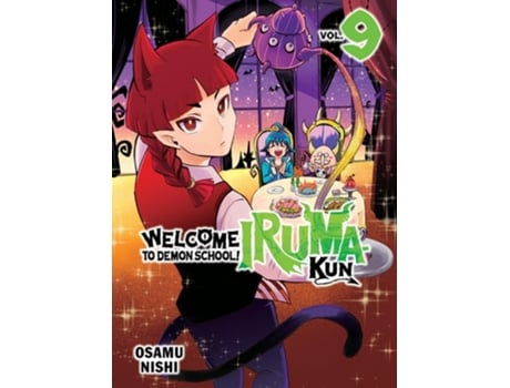 Livro Welcome to Demon School! Iruma-kun 9 de Osamu Nishi (Inglês)