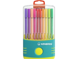Canetas de Feltro STABILO ColorParade Pen 68 Médio (20 Cores)