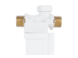 Válvula Solenoide De 1/2" Hilo Macho, Dc12v, Normalmente Abierta, Función De No Retorno, Fácil Limpieza, Para Equipos Industriales