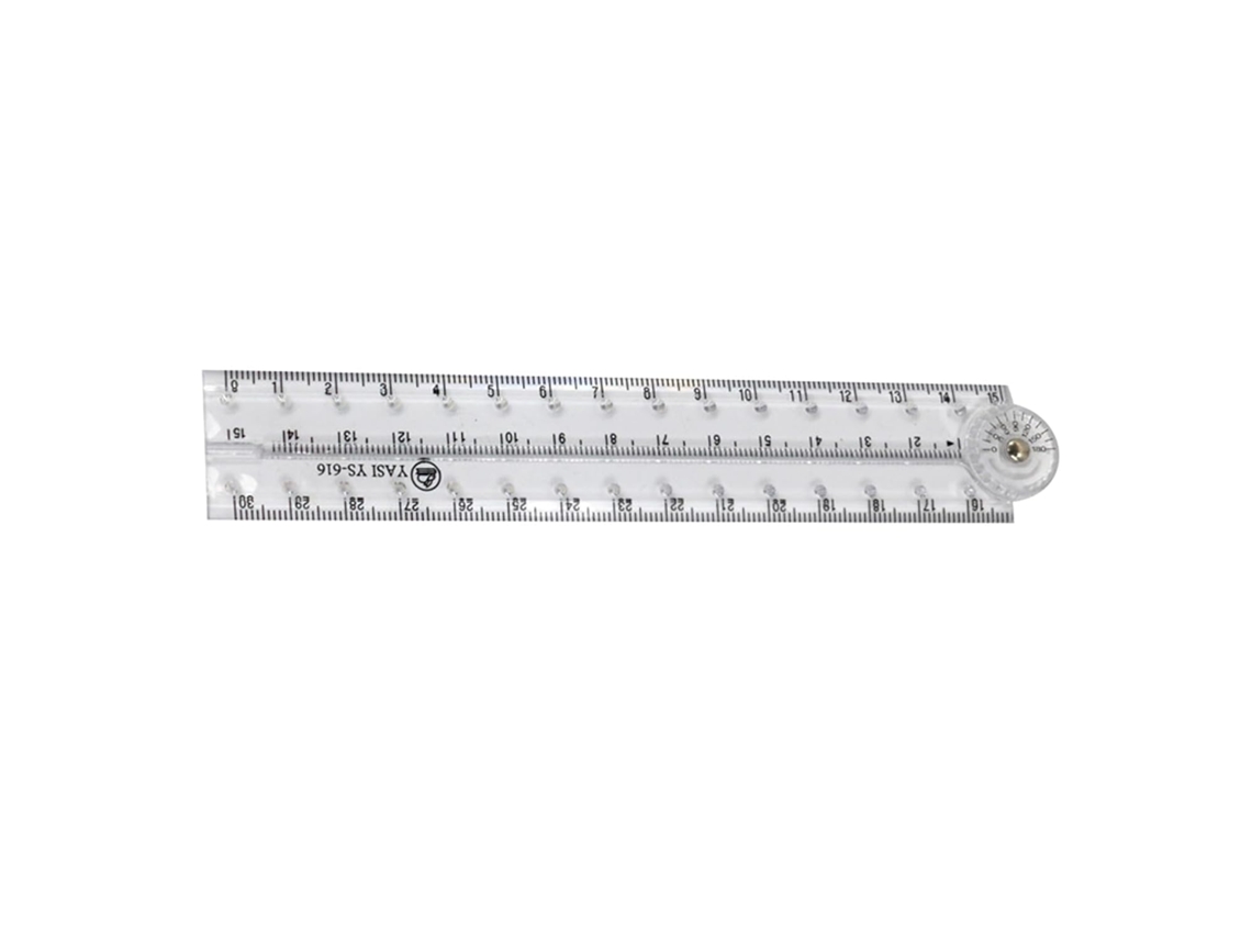 Régua De Medição Geométrica Flexível, Ferramenta De Desenho