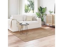 Vidaxl Tapete Para Uso Interno E Externo Agira Natural 200 X 200 Cm