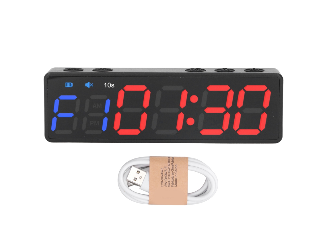 Timer de Academia Portátil com Display Digital | S/MARCA