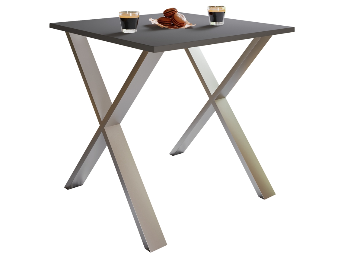 Mesa De Jantar De Madeira Mesa De Cozinha Xona X 80x80 Vcm