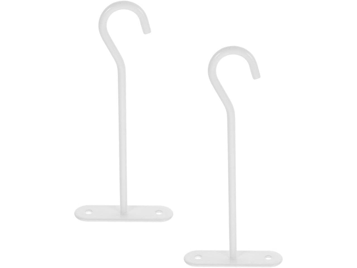 Kit de 2 Ganchos de Metal para Teto, Ideais para Pendurar Plantas. Montagem Fácil. Construção Robusta para Pendurar CHABERLU