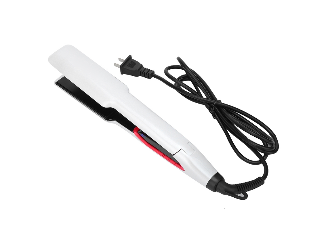 Ferramenta De Estilo De Cabelo Portátil Prancha E Chapinha Rápido Aquecimento Controle De Temperatura Lcd Cerâmica